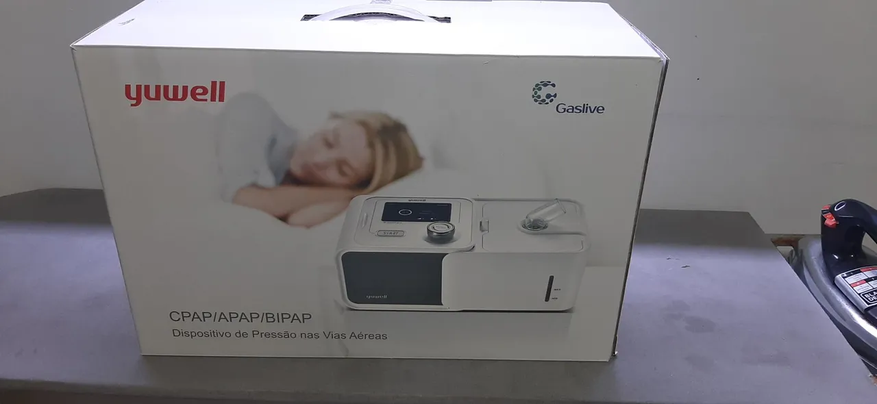 Aparelho de CPAP/APAP/BIPAP Yuwell Gaslive