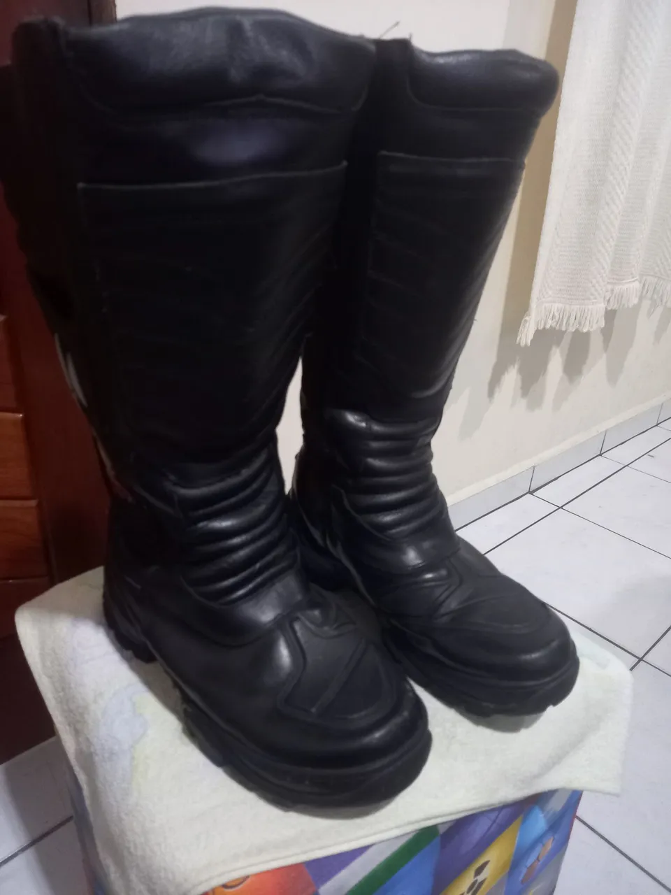 Botas de Segurança em Couro