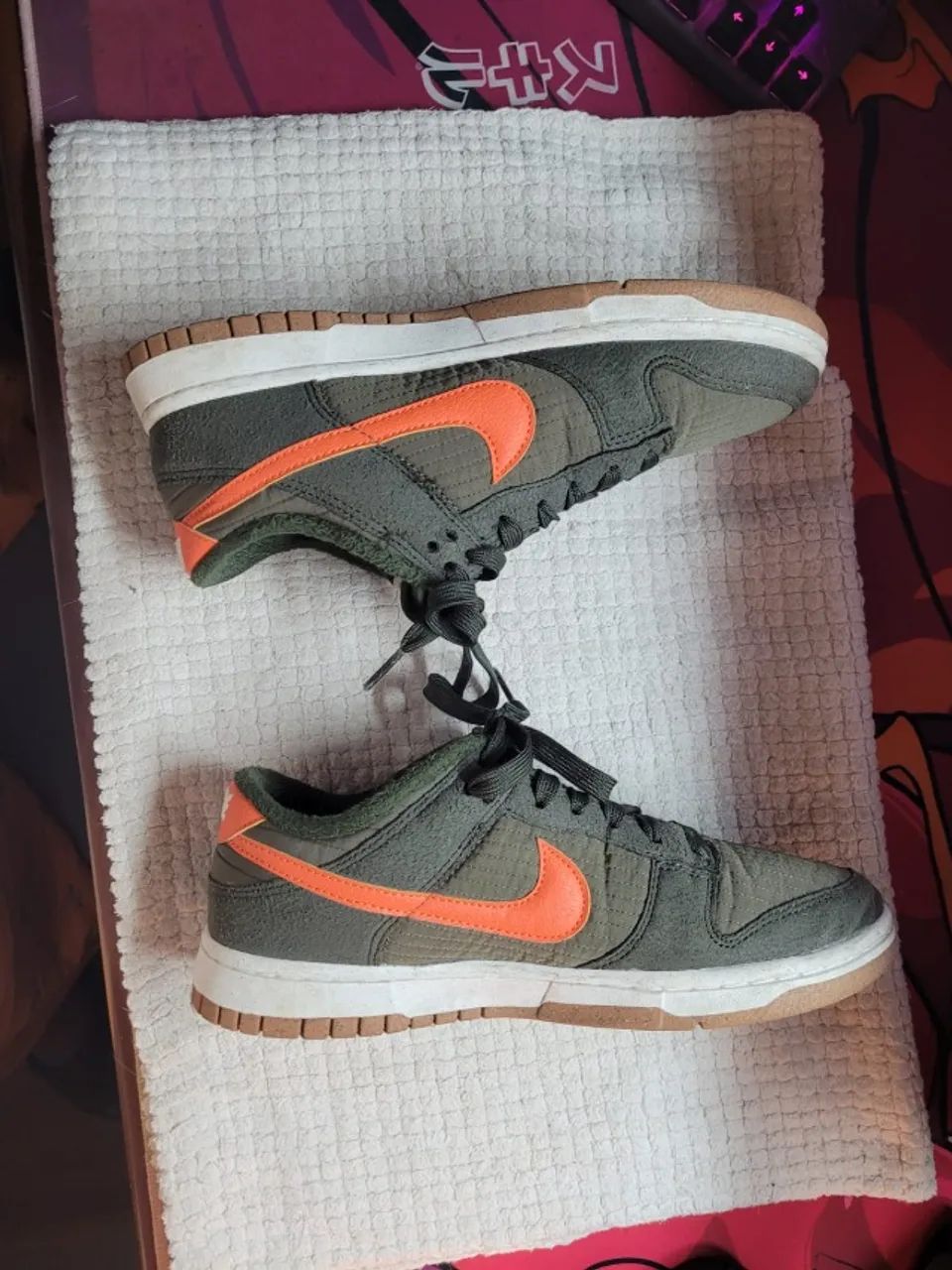Nike Dunk Next Nature - Verde e Laranja (raro) - tam 38 - Foto 3