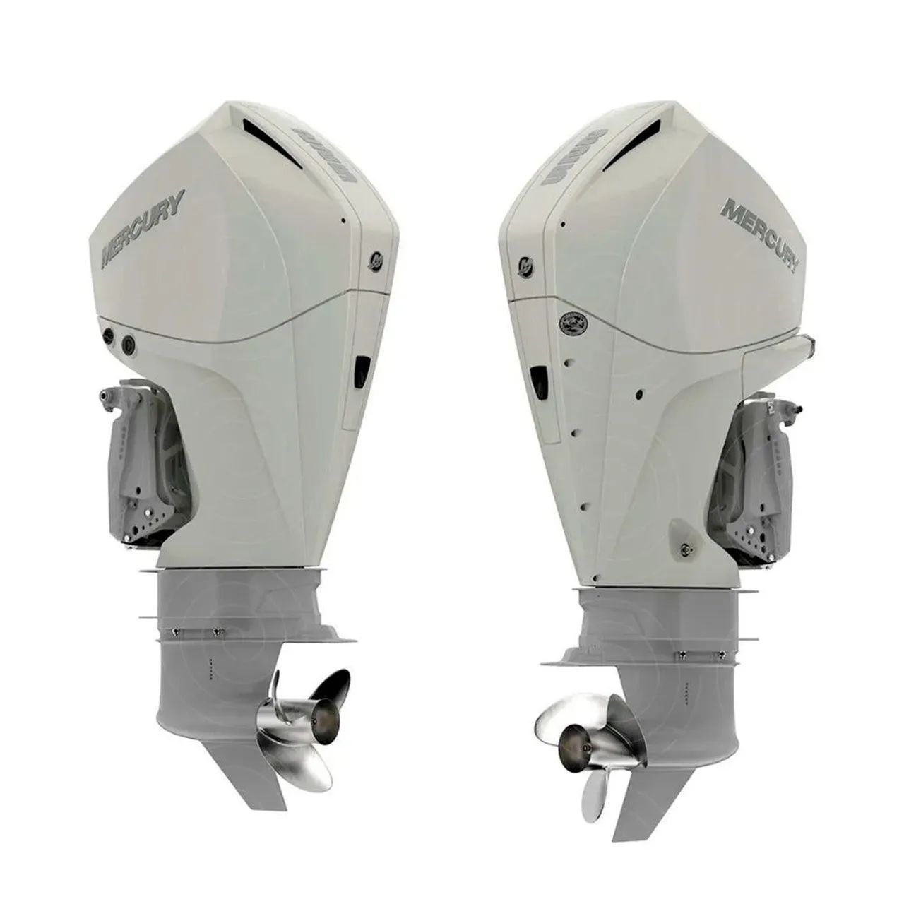 Parelha Motores Mercury 225HP DTS Branco 4 Tempos - Motor de Popa 