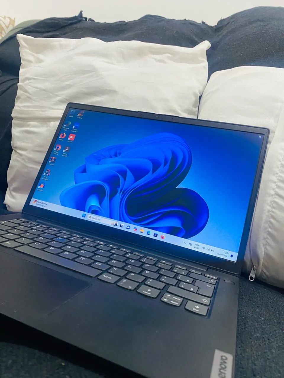 Notebook Lenovo Intel I3 11 Geração 8GB RAM SSD 256GB WINDONWS 11 PRO 