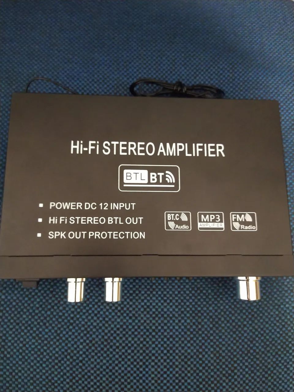 Amplificador rádio FM Bluetooth  - Foto 5