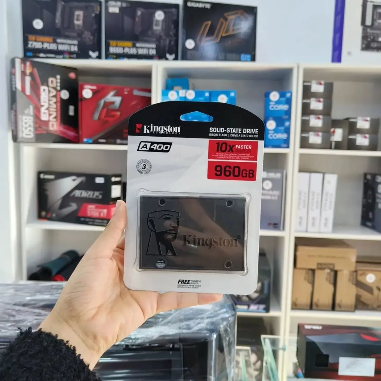 SSD Kingston A400 960GB Originais Lacrados Pronta Entrega Loja Fisica  - Foto 2