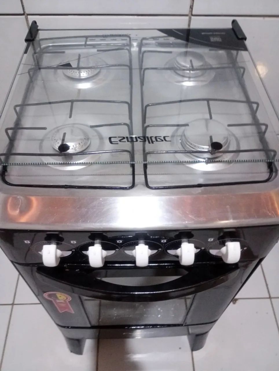 Fogão 4 bocas Funcionando perfeitamente - Foto 5