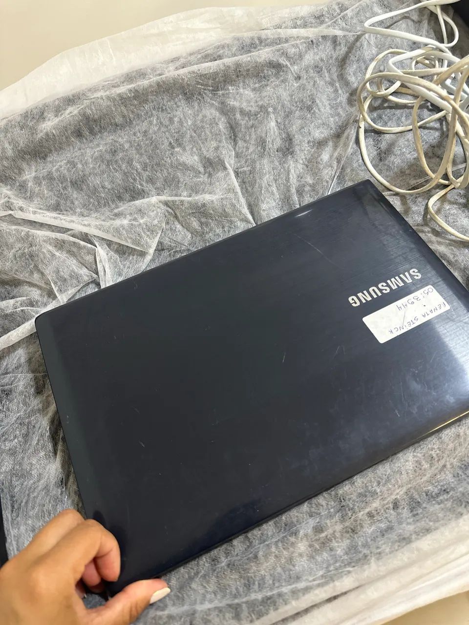 Notebook retirada de peças 