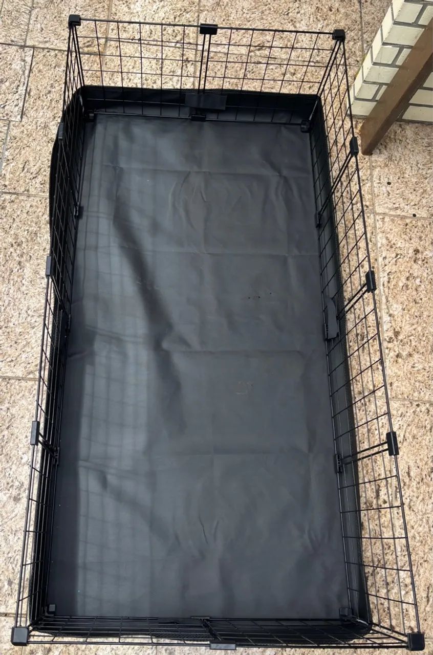 Cercado Pet com Bandeja Higiênica Impermeável 60x120cm - Foto 3