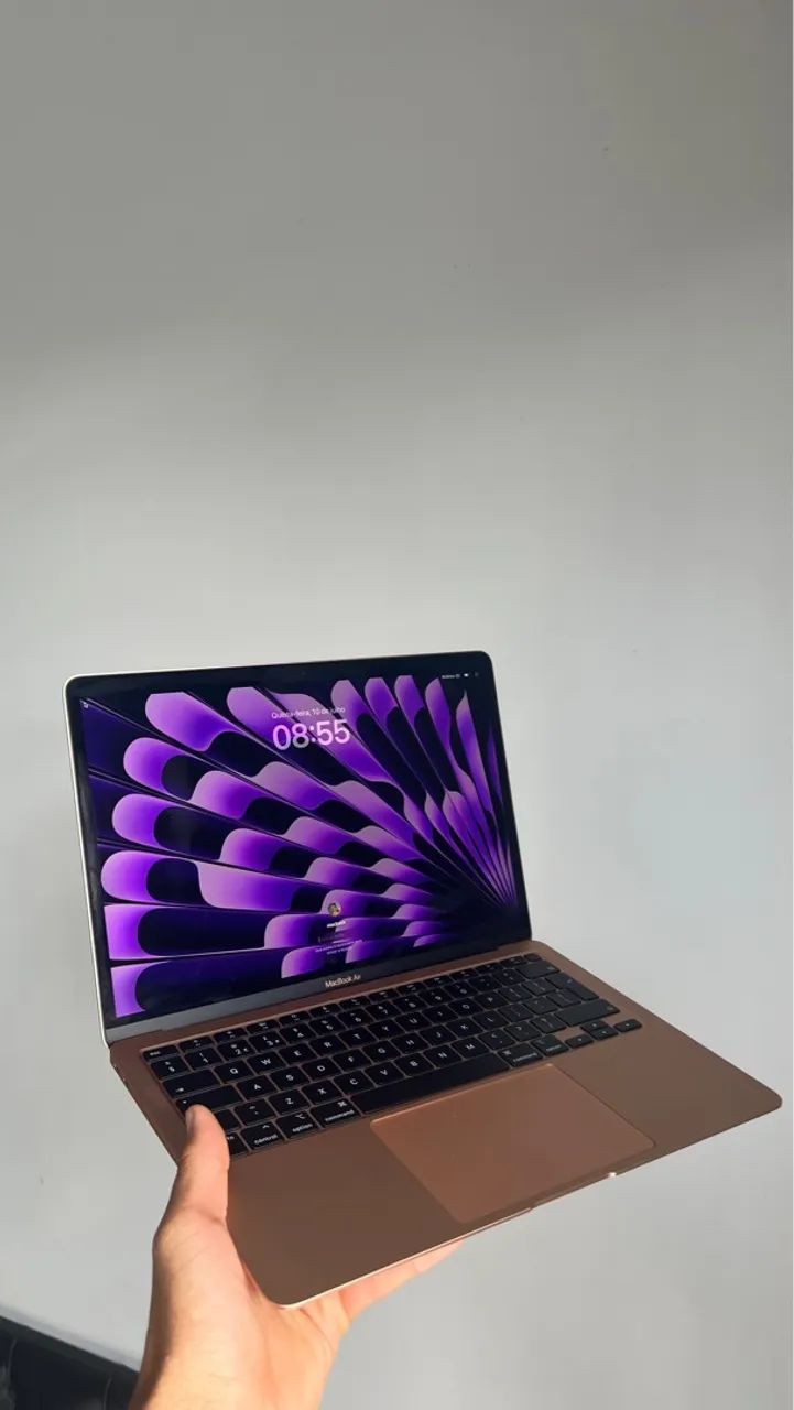 MacBook Air M1 Ouro Rosa 95 CICLOS (OPORTUNIDADE)