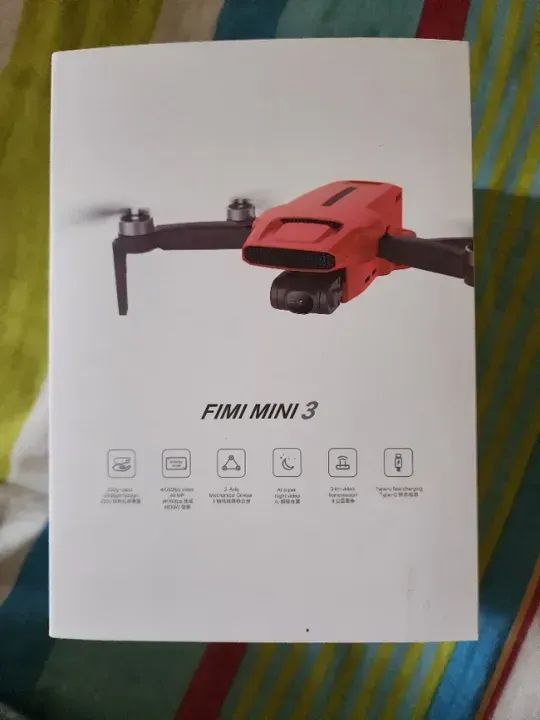 drone fimi mini 3 com cartão 128gb - Foto 4