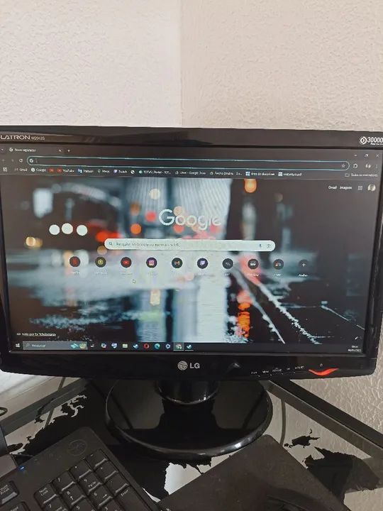 Monitor LG udado acompanha cabo VGA - Foto 4