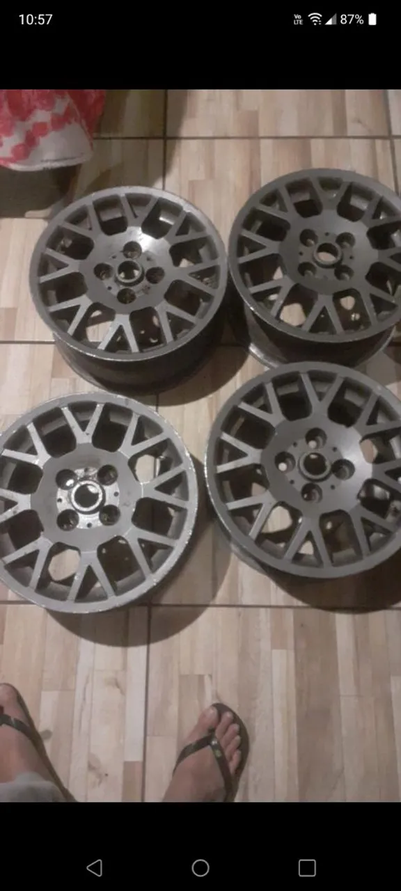 Vendo Jogo de Rodas Liga Leve aro 14