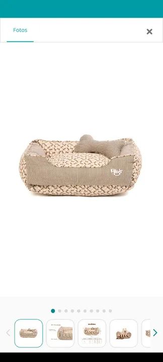 Flicks Ossinho Bege para Cães e Gatos NOVA