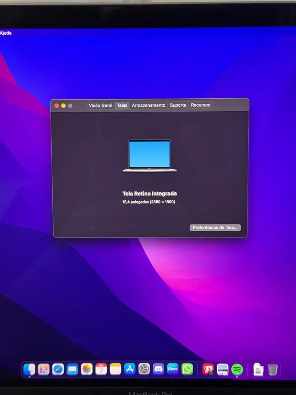 MacBook Pro 2016- com Touch Bar  - Foto 4