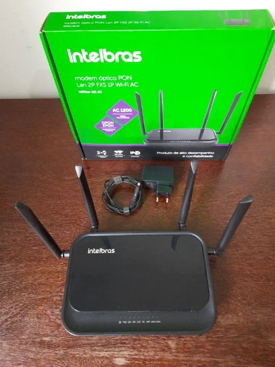 Roteador Intelbras Wifiber 121 Ac - Foto 2
