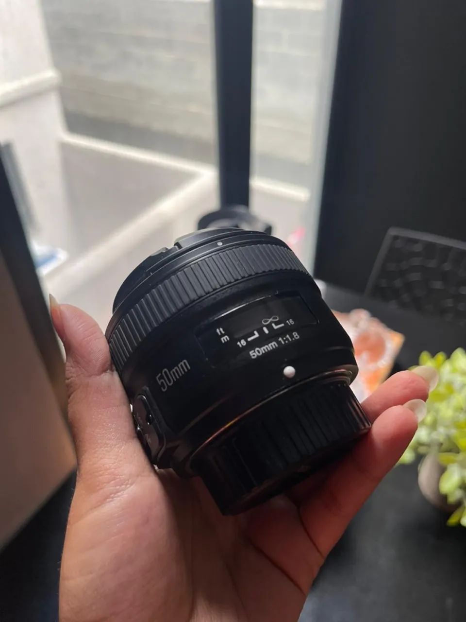 Lente Yongnuo 50mm f/1.8 para Nikon - Foto 4