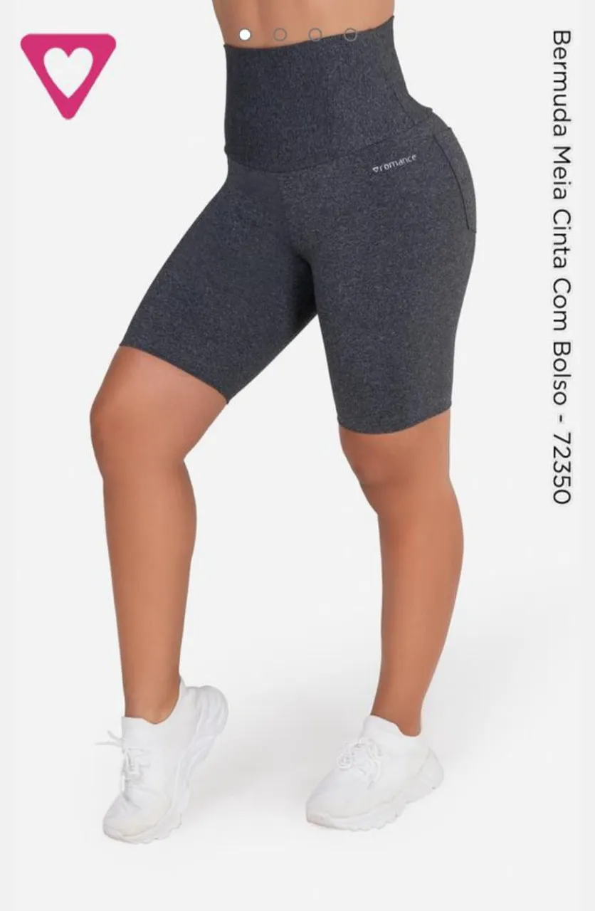 Bermuda Meia Cinta Com Bolso - Conforto e Estilo