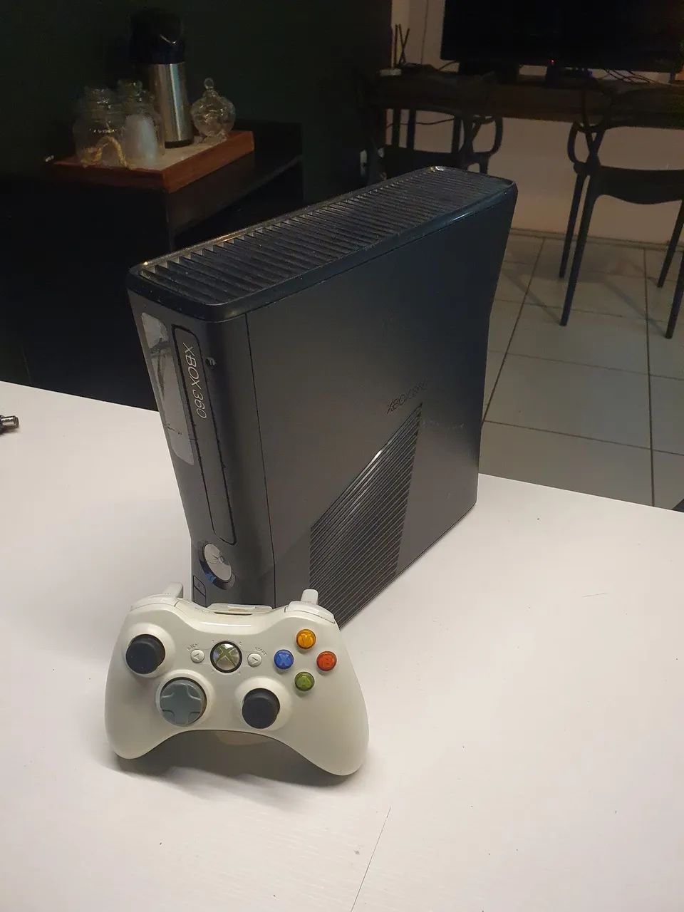 Xbox 360 slim passo cartão Consoles de Vídeo Game Jardim