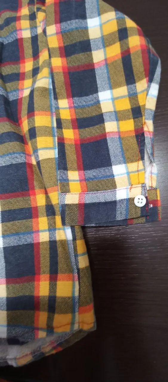Camisa Flanela Infantil - Foto 3