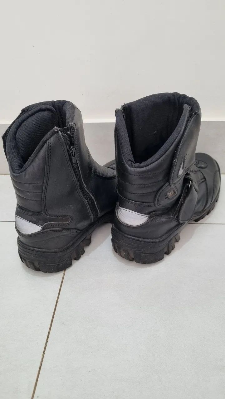 Bota de Motociclista Master Boots em couro Tam 43 - Foto 2