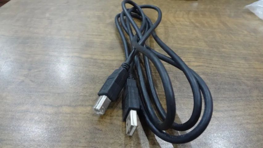 Cabo USB Impressora USB novos e usados - Foto 3