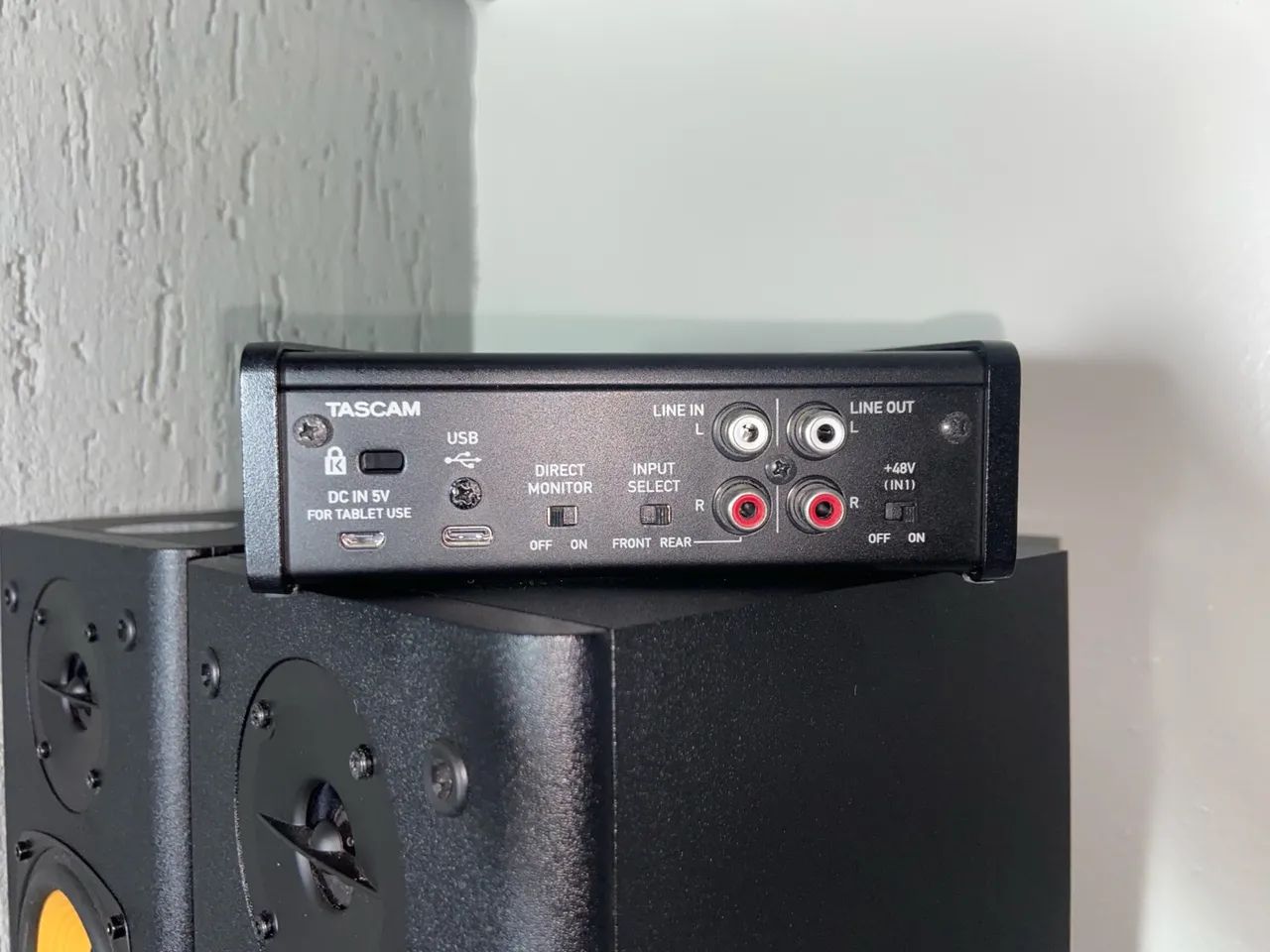 Interface de Áudio Tascam US-1x2HR - Foto 3