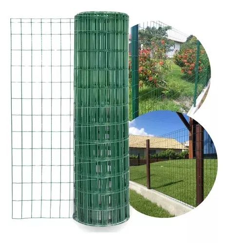 TELA FORTINET MALHA 5X10 FIO 2,5 ROLOS 25 METROS CONSULTE ALTURA