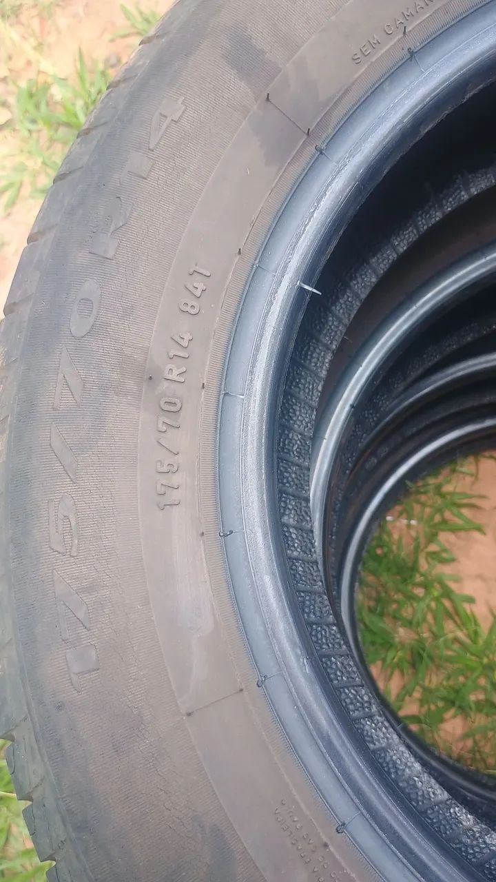 Vedo pneu aro 14 - Foto 2