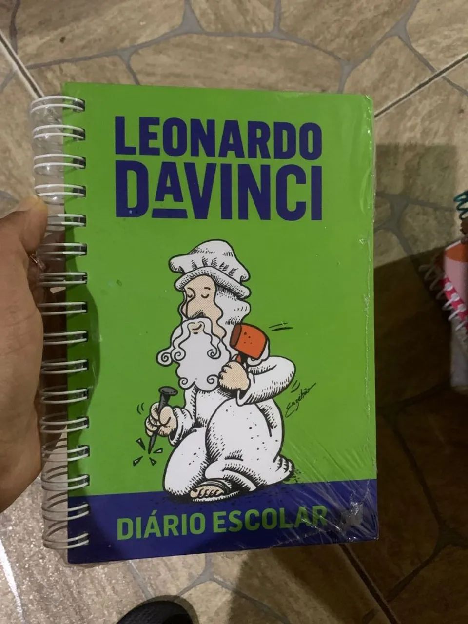 Agenda Escolar Leonardo NOVA anos - 2024, 2025 e 2026