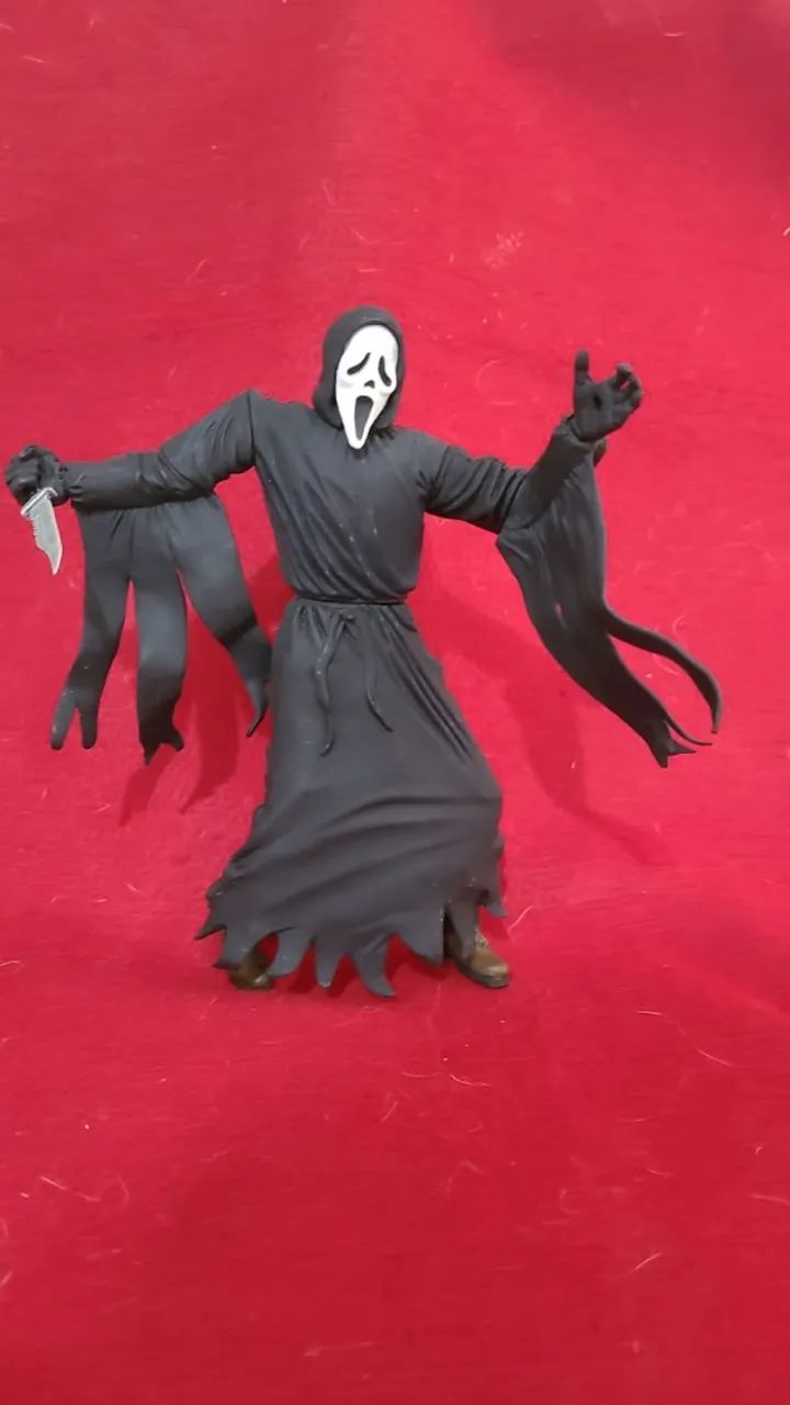 Action figure Panico Ghost Face Scream Movie Maniacs Filme