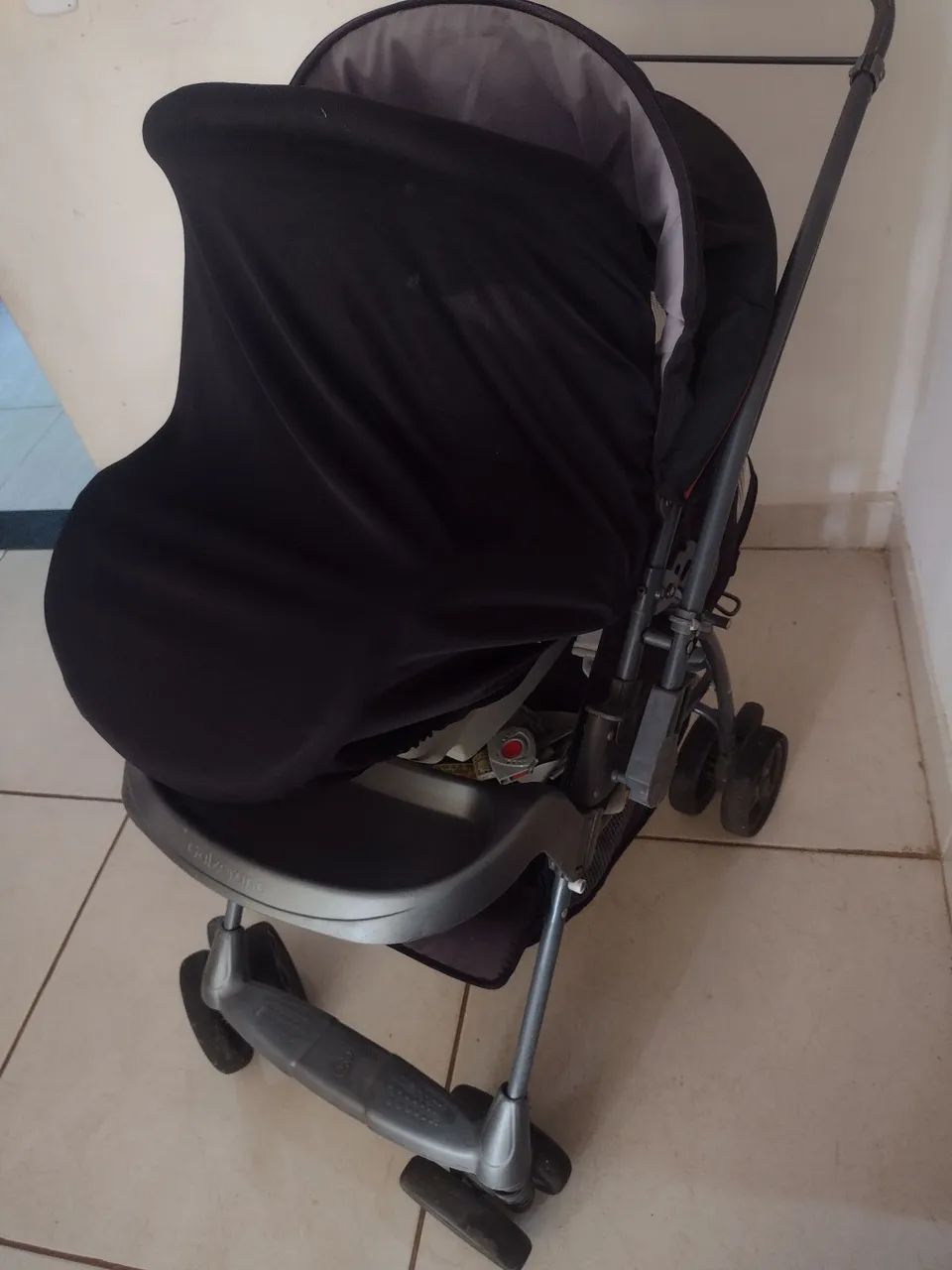 Carrinho com bebê conforto Galzerano  - Foto 2