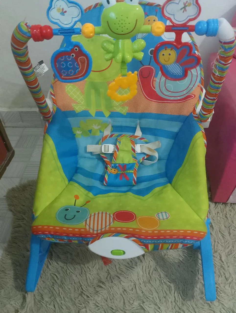 Cadeira de Descanso Infantil Colorida e Divertida