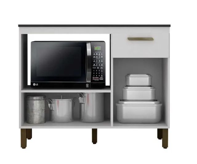 Balcão Teresina P/ Cooktop 4 ou 5 Bocas  (FAZEMOS ENTREGA EM ATE 24 HORAS DF E ENTONO) - Foto 3