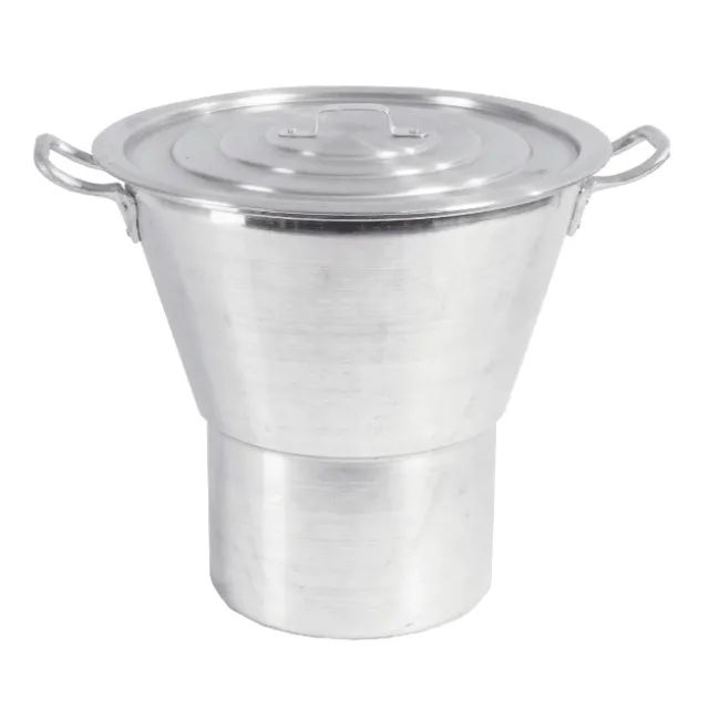 Cuscuzeira industrial p/cozinha Ironte 40Cm Diam 20L - Foto 5