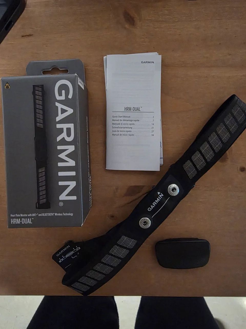 Monitor cardíaco Garmin hrm dual novíssimo - Foto 2