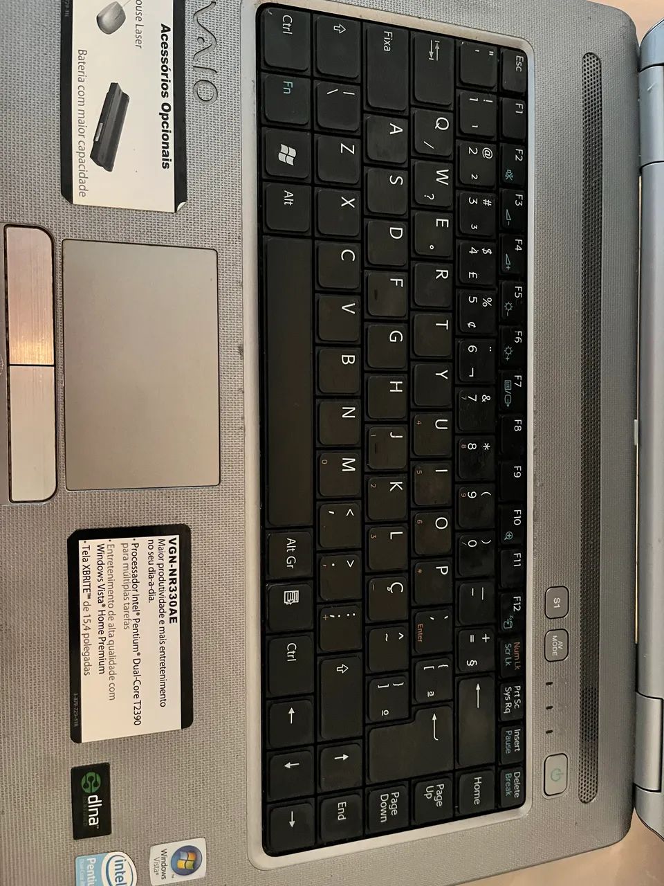 Notebook vaio Sony modelo VGNE330AE - Foto 3