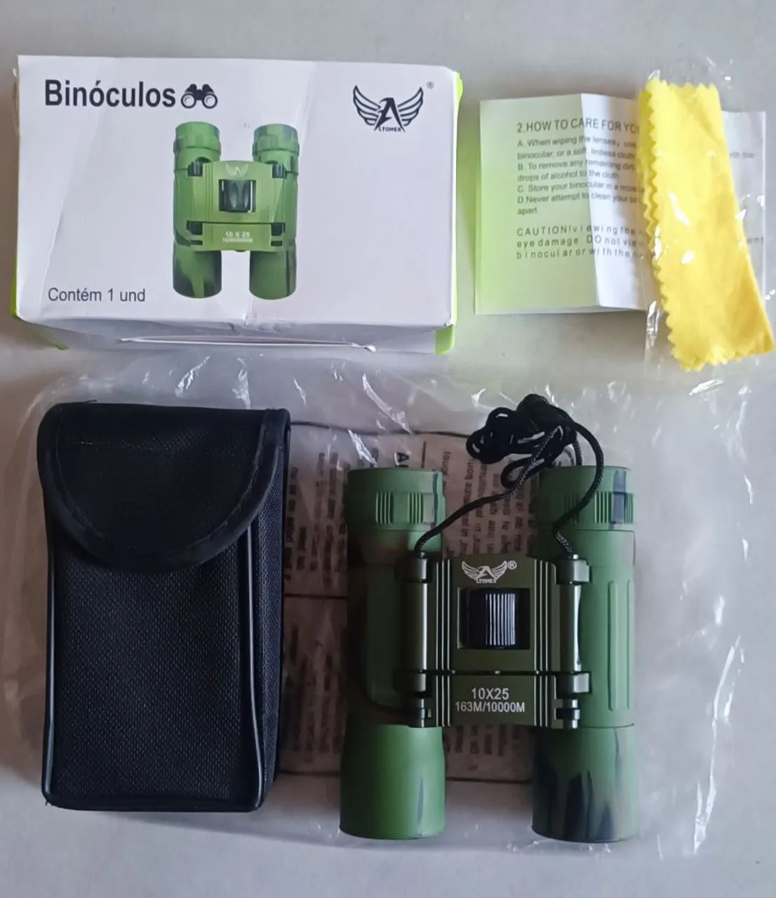 Binóculo 10x25 10000 para Acampamento