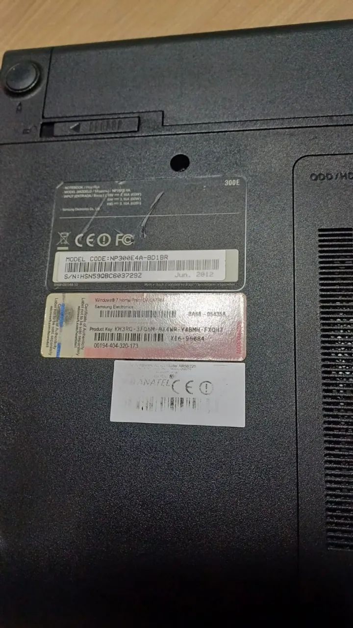 Notebook Samsung NP300e - CORE i5 - Foto 4