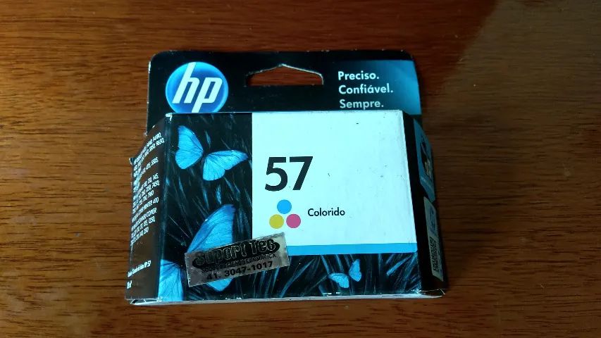Cartucho Hp 57 C6657ab C6657al Color Original Lacrado Colorido - Foto 2