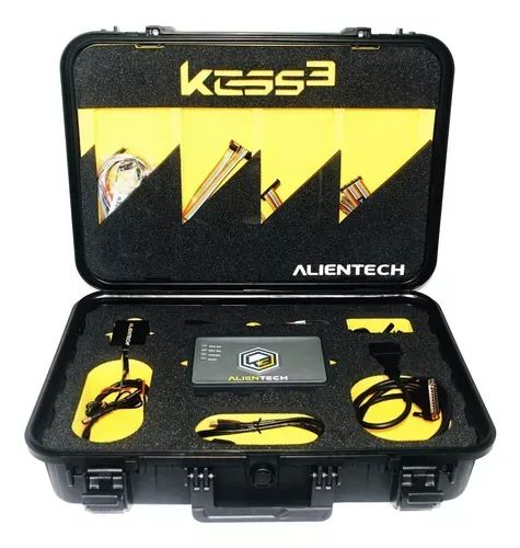 Equipamento remap kess 3 slave COMPLETO + licença carro e camionetes OBD