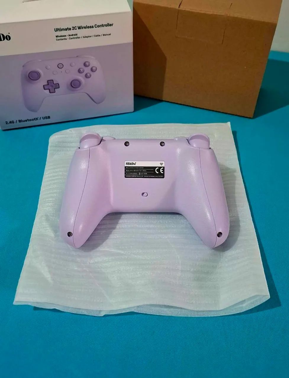 Controle 8BitDo Ultimate 2C, Hall Effect, Bluetooth/Dongle/Cabo - GAMER - Foto 2