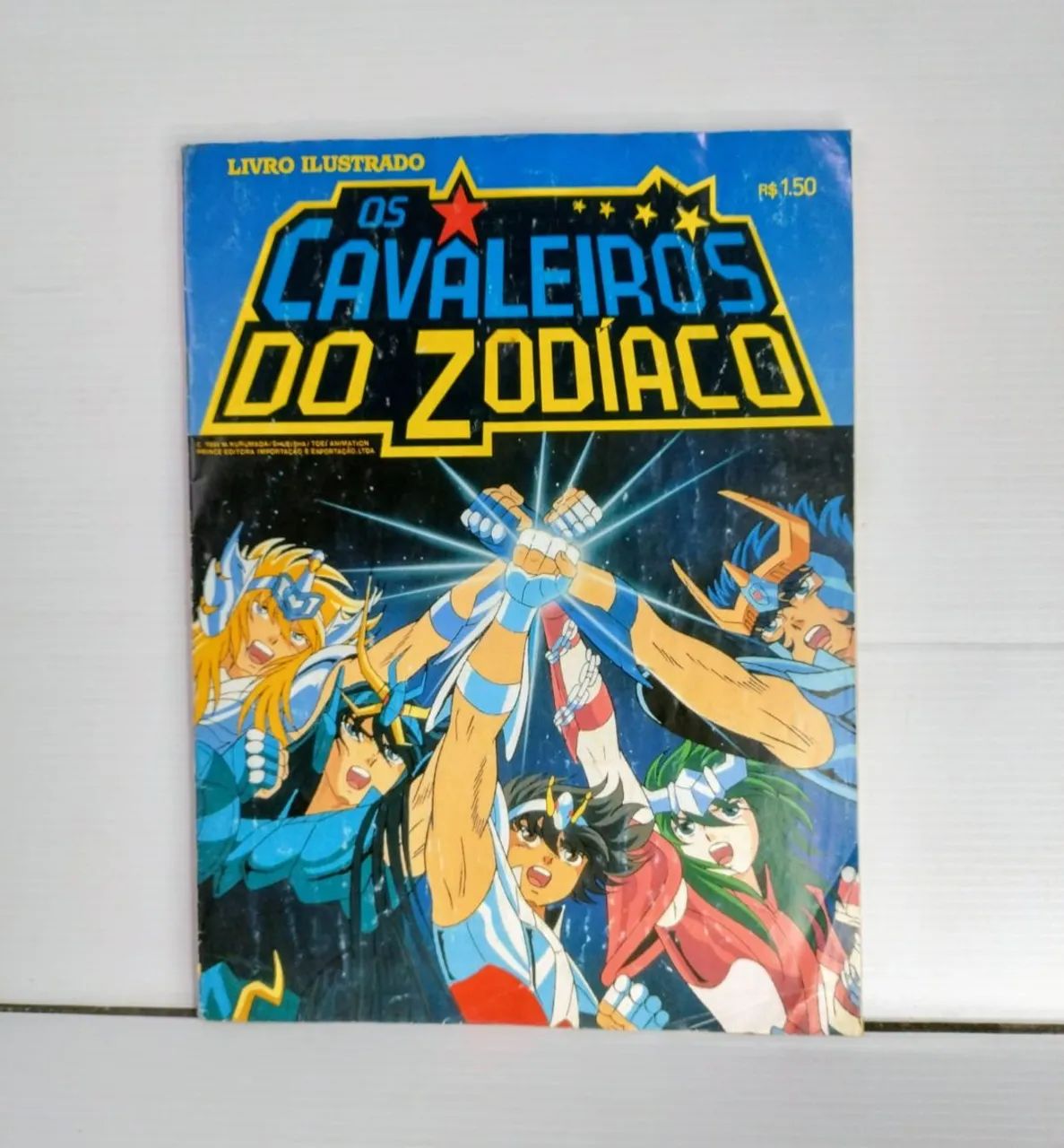 Álbum Os Cavaleiros do Zodíaco, Ed. Prince (Oficial 1995