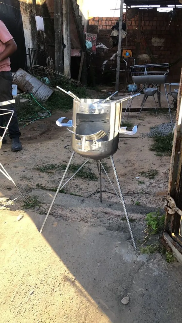 Churrasqueira a lenha