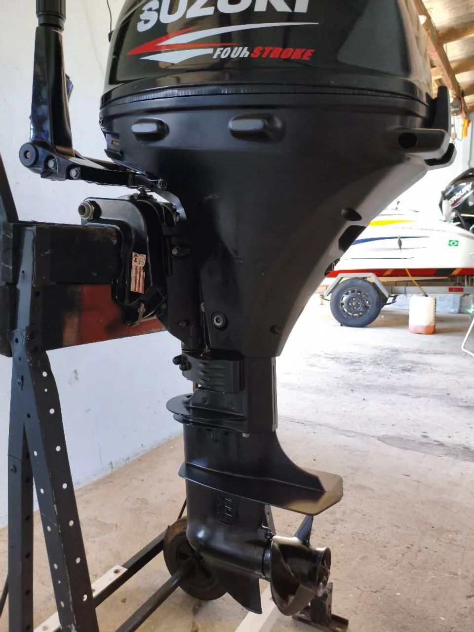Motor de popa Suzuki 20hp 4 tempos  - Foto 4