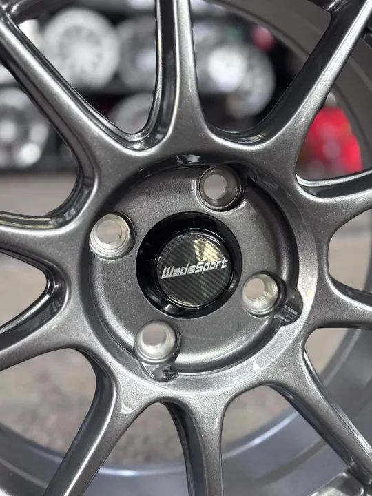 rodas Wedsport Gunmetal aro 15 furação 4x100 - Foto 2