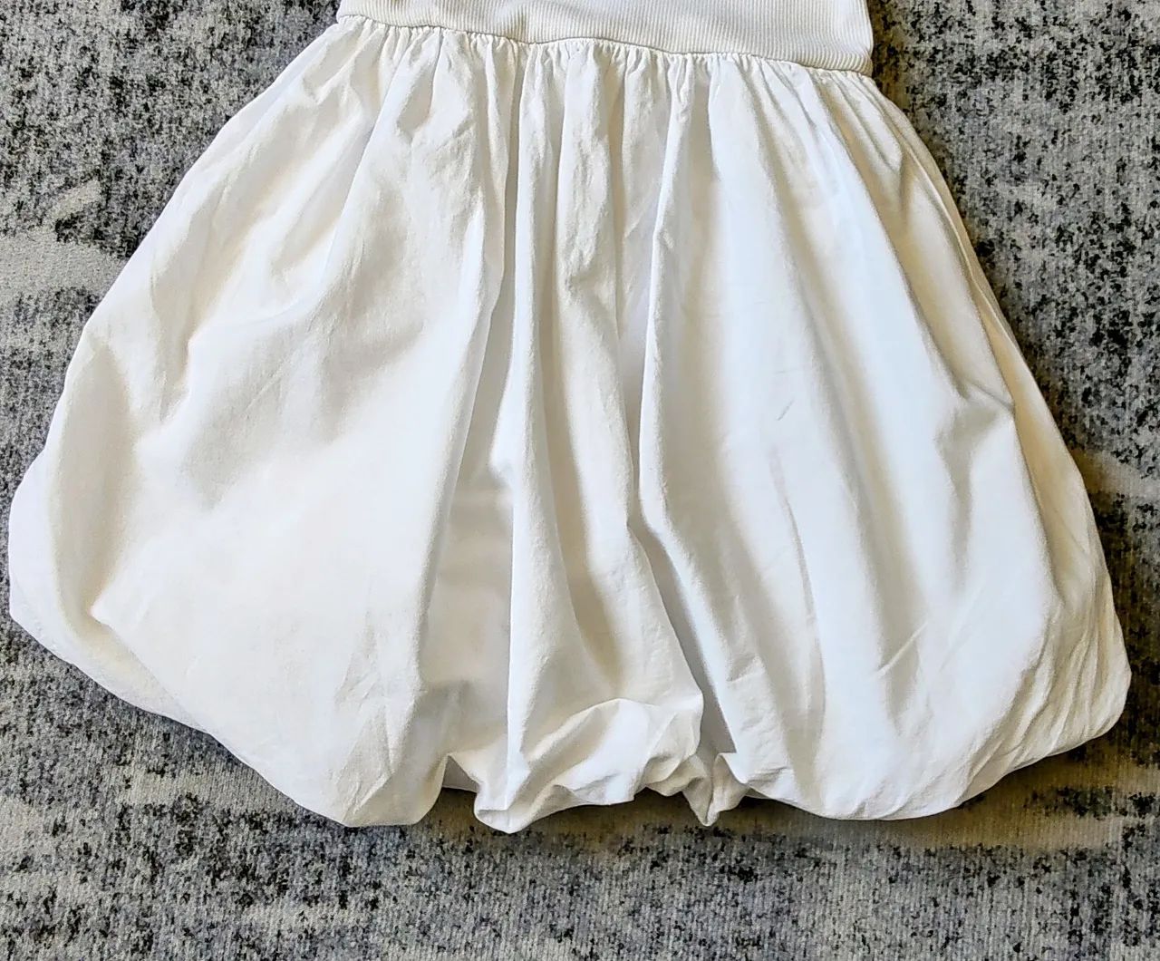 Vestido Zara Kids balonê branco tamanho 8  - Foto 6