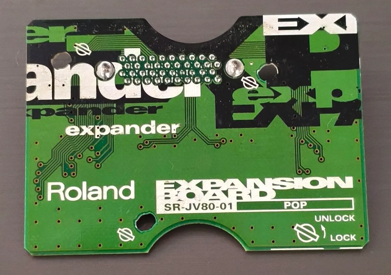 Roland SR JV80-01 Pop Placa de expansão