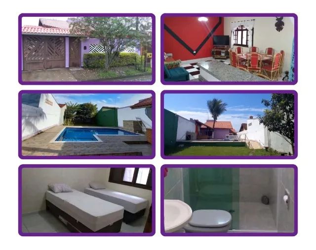 Casa c piscina praia Itanhaém 