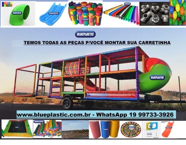 Faça você mesmo sua carretinha / playground