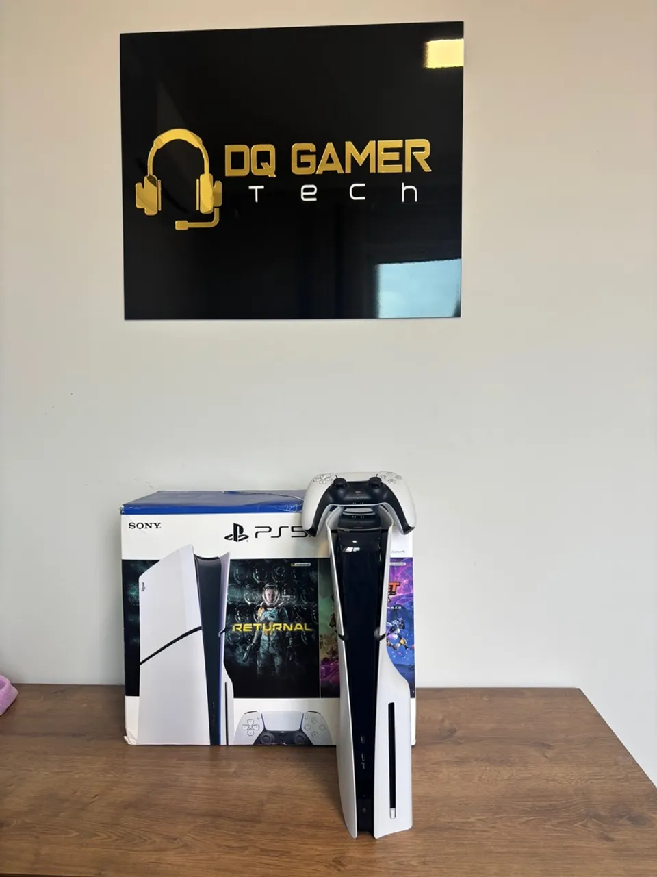 PS5 SLIM MÍDIA FÍSICA + 06 meses de garantia
