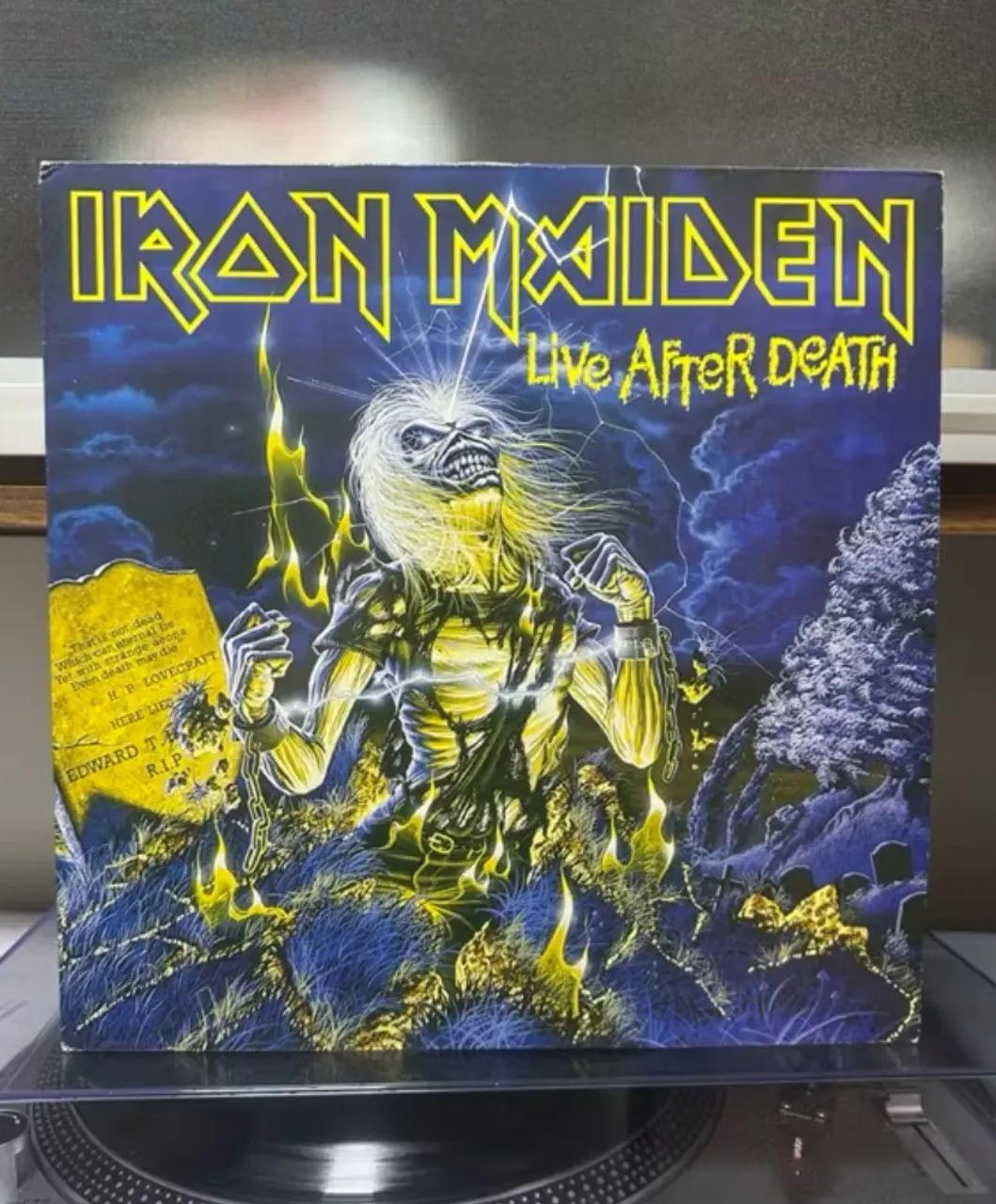 LP Iron Maiden Live After Death