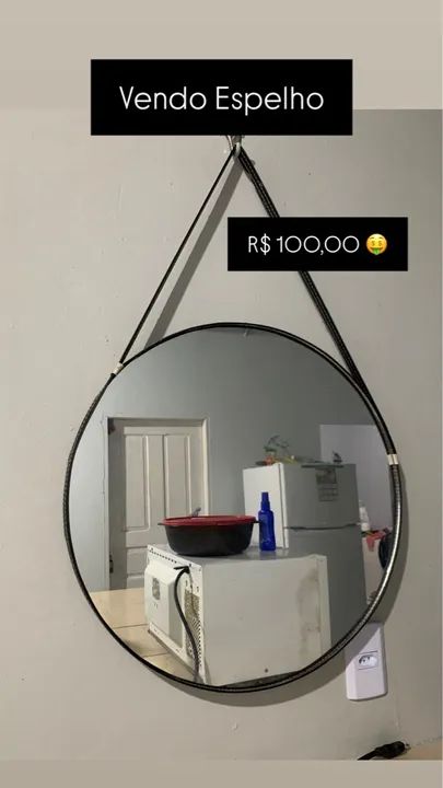 Espelho Redondo Moderno para Decorar sua Casa